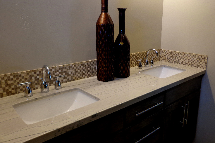 Granite Bathroom Phoenix Arizona, Bathroom Backsplash Ideas Granite Countertops