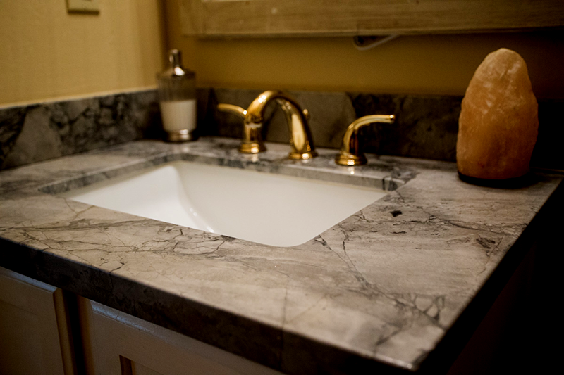 Square Granite Bathroom Sink
