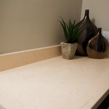 Beige Granite Bathroom counter top 