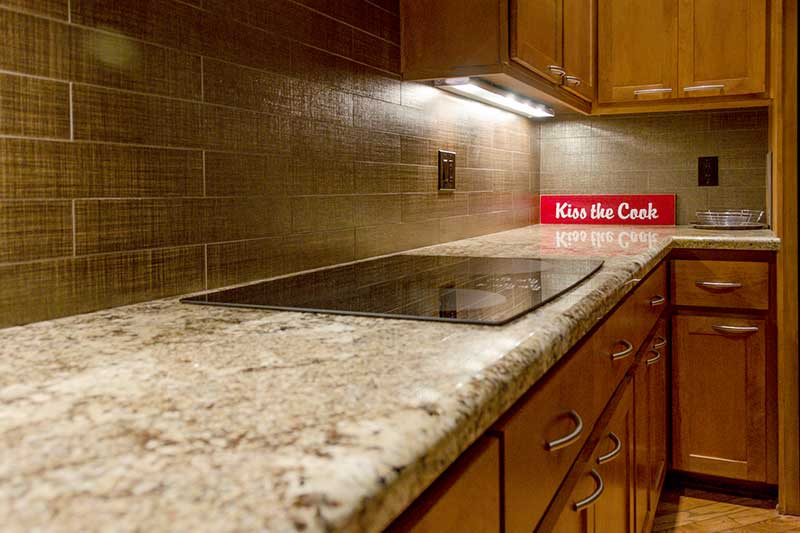 Granite counter top Taupe kiss the cook