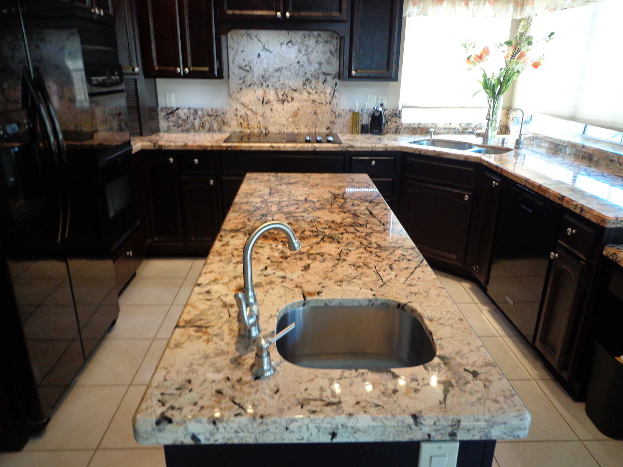 installing granite countertop