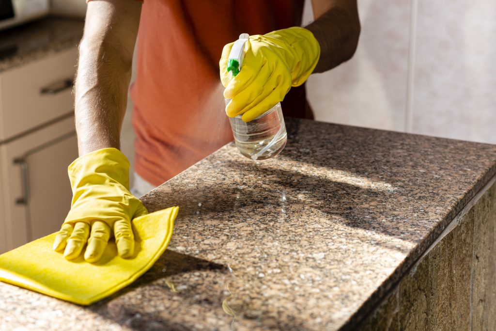How To Clean Granite Countertops, Remove Grease Stains From Granite Countertops