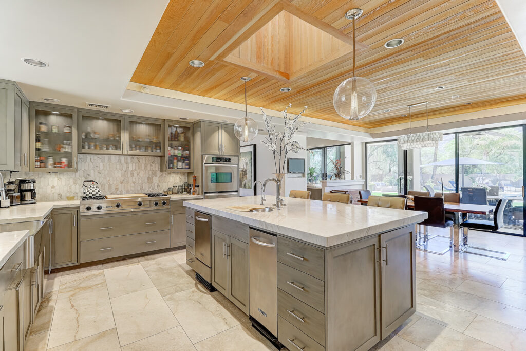 elegant granite kitchen