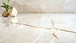 cracked granite